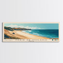 Praia de Moledo, Portugal Panoramic Print, Vacation Gift, Portugal Wall Art, Vacation Wall Art, Vacatation Memories, Beach Decor, Beach Or Lakehouse Art