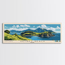 Secret Beach, Belize Panoramic Print, Vacation Gift, Belize Wall Art, Beach Painting, Beach Decor, Beach Or Lakehouse Art