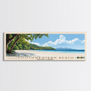 Southwestern Beach, Koh Rong, Cambodia Panoramic Print, Vacation Gift, Koh Rong, Cambodia Wall Art, Vacation Wall Art, Vacatation Memories, Beach Decor, Beach Or Lakehouse Art