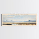 Falkland Islands Framed Canvas Print Travel Poster | Wall Art | Home Decor | Gift For Travel Lover | Wall Hanging | Original Art
