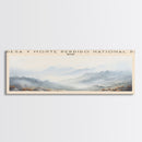 Ordesa y Monte Perdido National Park COUNTRY | Framed Travel Poster Canvas Print | Trendy Wall Art | Watercolor Painting | Living Room Art | Unique Art