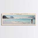 The Cook Islands Travel Print Wall Art, Travel Poster Print, Retro Style COUNTRY Home Decor, Wall Hanging, Travel Gift Idea, Unique Metal Art