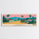 Bukavu, Congo Panoramic Canvas Print, Bukavu, Congo Painting, Congo Art, Bukavu Travel Poster, Travel Art, Living Room Painting