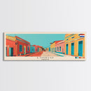 Limpio, Paraguay Panoramic Canvas Print, Limpio, Paraguay Painting, Paraguay Art, Limpio Travel Poster, Travel Art, Living Room Painting