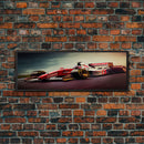 Formula 1 wall art print Motivation office wall decor Formula one car poster Modern living room home decor F1 Large framed canvas gifts