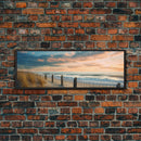 Panoramic Print of The Outer Banks, Beach Art, Extra Large Wall Art, Panoramic Wall Art, Panoramic Landscape Print, Landscape Photography