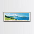 Culebra Island, Puerto Rico Panoramic Print, Vacation Gift, Puerto Rico Wall Art, Vacation Wall Art, Vacatation Memories, Beach Decor, Beach Or Lakehouse Art