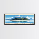Tuba Island, Malasyia Panoramic Print, Vacation Gift, Malasyia Wall Art, Beach Painting, Beach Decor, Beach Or Lakehouse Art