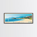 Çıralı Beach, Turkey Panoramic Print, Vacation Gift, Turkey Wall Art, Beach Painting, Beach Decor, Beach Or Lakehouse Art