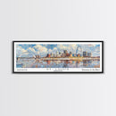 St. Louis Missouri Travel Poster, Framed Canvas Print, Wall Art, Home Decor, Travel Gift, Living Room Art, Retro Style Art, Office Decor