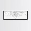 Panoramic Santa Rosa City Map, California Art, Map Print, Minimalist Wall Art, Canvas Art, Housewarming Gift, Street Map Art, Closing Gift