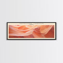 Antelope Canyon Travel Print Wall Art, Travel Poster Print, Retro Style Home Decor, Wall Hanging, Travel Gift Idea, Unique Metal Art