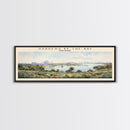 Gardens by the Bay COUNTRY | Framed Travel Poster Canvas Print | Trendy Wall Art | Watercolor Painting | Living Room Art | Unique Art