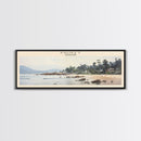 Phuket Framed Canvas Print Travel Poster | Wall Art | Home Decor | Gift For Travel Lover | Wall Hanging | Original Art