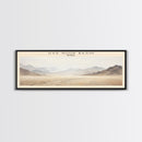 Uvs Nuur Basin Travel Poster Print, Framed Canvas Print, COUNTRY Travel Art, Wood Framed Art, Wall Hanging, Home Decor