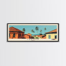 Cabinda, Angola Panoramic Canvas Print, Cabinda, Angola Painting, Angola Art, Cabinda Travel Poster, Travel Art, Vacation Gift