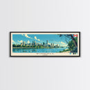 Winnipeg, Canada Panoramic Canvas Print, Winnipeg, Canada Painting, Canada Art, Winnipeg Travel Poster, Travel Art, Guest Room Painting