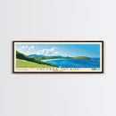 Culebra Island, Puerto Rico Panoramic Print, Vacation Gift, Puerto Rico Wall Art, Vacation Wall Art, Vacatation Memories, Beach Decor, Beach Or Lakehouse Art
