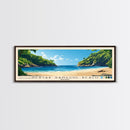 Gertak Sanggul Beach, Malasyia Panoramic Print, Vacation Gift, Malasyia Wall Art, Vacation Wall Art, Vacatation Memories, Beach Decor, Beach Or Lakehouse Art