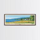 Grand Isle, Vermont Panoramic Print, Vacation Gift, Vermont Wall Art, Vacation Wall Art, Vacatation Memories, Beach Decor, Beach Or Lakehouse Art