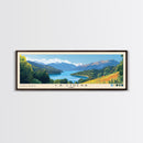 La Lisera, Chile Panoramic Print, Vacation Gift, Chile Wall Art, Vacation Wall Art, Vacatation Memories, Beach Decor, Beach Or Lakehouse Art