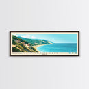 Possidi Cape, Greece Panoramic Beach Print, Vacation Gift, Greece Wall Art, Beach Painting, Beach Decor, Beach Painting