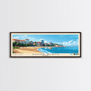 Sunny Beach, Bulgaria Panoramic Print, Vacation Gift, Bulgaria Wall Art, Beach Painting, Beach Decor, Beach Or Lakehouse Art