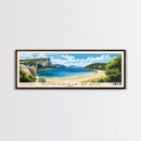 Voidokilia Beach, Greece Panoramic Print, Vacation Gift, Greece Wall Art, Vacation Wall Art, Vacatation Memories, Beach Decor, Beach Or Lakehouse Art
