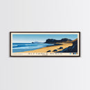 Álftanes Beach, Iceland Panoramic Print, Vacation Gift, Iceland Wall Art, Beach Painting, Beach Decor, Large Wall Art, Wood Frame Art