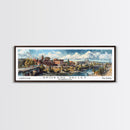 Spokane Valley Washington Travel Poster, Framed Canvas Print, Office Art, Wall Hanging, Travel Gift, Living Room Art, Vintage Style