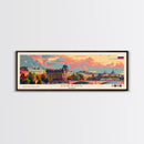 Oryol Russia Wall Art, Panoramic Travel Poster, Panoramic Framed Canvas Print, City Wall Art, Wall Hanging Home Decor, Travel Art