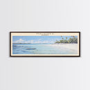 Maldives Travel Poster Print, Framed Canvas Print, COUNTRY Travel Art, Wood Framed Art, Wall Hanging, Home Decor