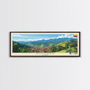 Soledad, Colombia Travel Poster Panoramic Canvas Print, Soledad, Colombia Painting, Colombia Art, Soledad Travel Art, Guest Room Painting