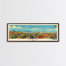 Adama, Ethiopia Panoramic Canvas Print, Adama, Ethiopia Painting, Ethiopia Art, Adama Travel Poster, Travel Art, Vacation Gift