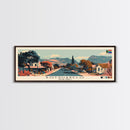 Botshabelo, South Africa Panoramic Canvas Print, Botshabelo, South Africa Painting, South Africa Art, Botshabelo Travel Poster, Travel Art, Guest Room Painting