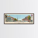 Chichester, England Panoramic Canvas Print, Chichester, England Painting, England Art, Chichester Travel Poster, Travel Art, Housewarming Gift