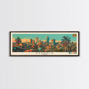 Kampala, Uganda Panoramic Canvas Print, Kampala, Uganda Painting, Uganda Art, Kampala Travel Poster, Travel Art, Living Room Painting