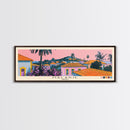 Malanje, Angola Panoramic Canvas Print, Malanje, Angola Painting, Angola Art, Malanje Travel Poster, Travel Art, Vacation Gift