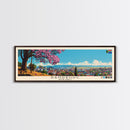 Randburg, South Africa Panoramic Canvas Print, Randburg, South Africa Painting, South Africa Art, Randburg Travel Poster, Travel Art, Guest Room Painting