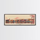 Sudbury, Canada Panoramic Canvas Print, Sudbury, Canada Painting, Canada Art, Sudbury Travel Poster, Travel Art, Guest Room Painting