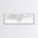Panoramic Augusta City Map, Georgia Art, Map Print, Minimalist Wall Art, Canvas Art, Housewarming Gift, Street Map Art, Closing Gift