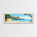 Armona Island, Portugal Panoramic Print, Vacation Gift, Portugal Wall Art, Beach Painting, Beach Decor, Beach Or Lakehouse Art