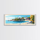 Tromelin Island, France Panoramic Beach Print, Vacation Gift, France Wall Art, Framed Canvas Print, Framed Beach Painting