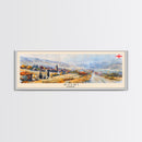 Gori Georgia Travel Print Wall Art, Panoramic City Art, Travel Art, Wall Decor, Vacation Gift, Framed Canvas Print Or Metal Art