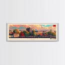 Durres Albania Travel Print Wall Art, Panoramic City Art, Travel Art, Wall Decor, Vacation Gift, Framed Canvas Print Or Metal Art