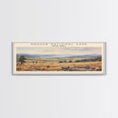 Kruger National Park Travel Print Wall Art, Travel Poster Print, Retro Style COUNTRY Home Decor, Wall Hanging, Travel Gift Idea, Unique Metal Art