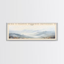 Ordesa y Monte Perdido National Park COUNTRY | Framed Travel Poster Canvas Print | Trendy Wall Art | Watercolor Painting | Living Room Art | Unique Art