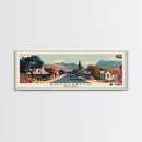 Botshabelo, South Africa Panoramic Canvas Print, Botshabelo, South Africa Painting, South Africa Art, Botshabelo Travel Poster, Travel Art, Guest Room Painting