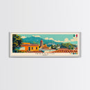 Irapuato, Mexico Panoramic Canvas Print, Irapuato, Mexico Painting, Mexico Art, Irapuato Travel Poster, Travel Art, Housewarming Gift