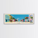 Jose C. Paz, Argentina Panoramic Canvas Print, Jose C. Paz, Argentina Painting, Argentina Art, Jose C. Paz Travel Poster, Travel Art, Vacation Gift